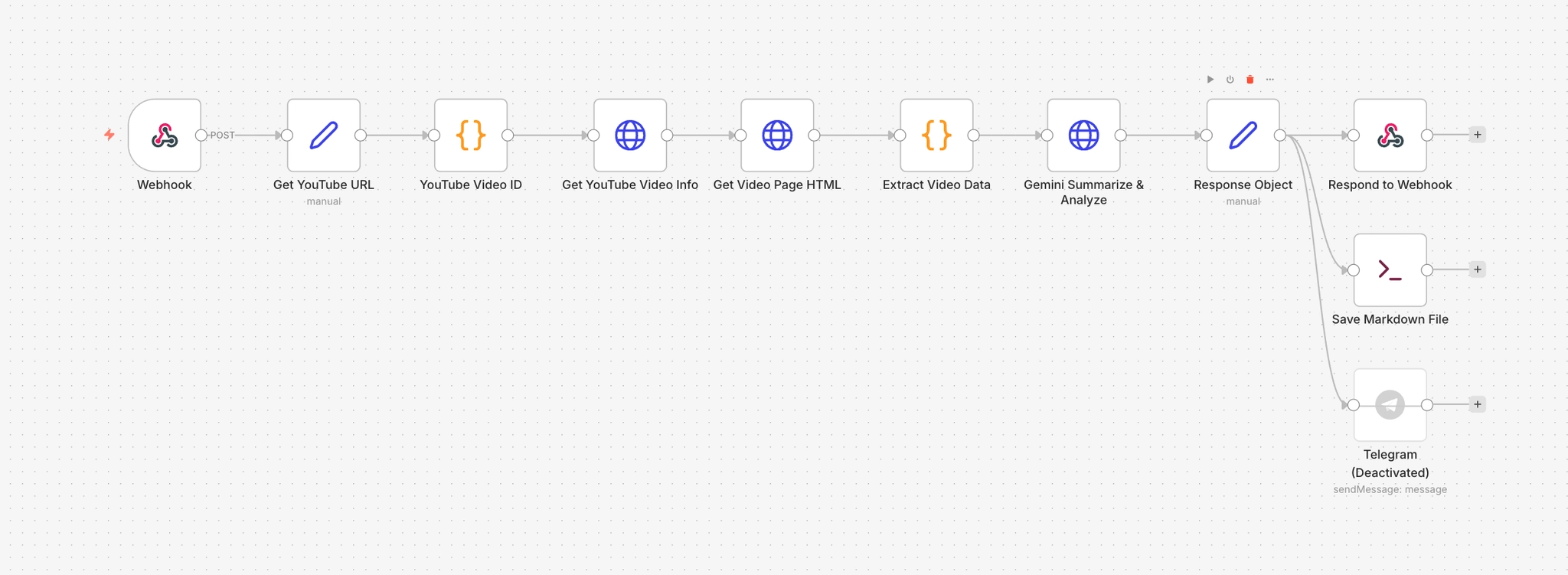 Auto-summarizing YouTube videos with n8n + Gemini